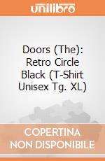 Doors (The): Retro Circle Black (T-Shirt Unisex Tg. XL) gioco