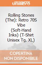 Rolling Stones (The): Retro 70S Vibe (Soft-Hand Inks) (T-Shirt Unisex Tg. XL) gioco