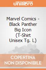 Marvel Comics - Black Panther Big Icon (T-Shirt Unisex Tg. L) gioco
