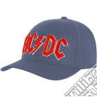 Ac/Dc: Baseball Red Logo (Denim Blue) (Cappellino) giochi