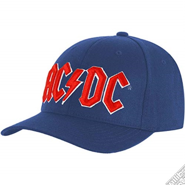 Ac/Dc - Baseball Red Logo (Mid Blue) (Cappellino) gioco