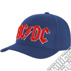 Ac/Dc: Baseball Red Logo (Mid Blue) (Cappellino) gioco