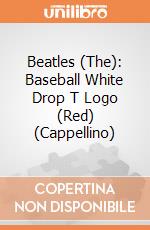 Beatles (The): Baseball White Drop T Logo (Red) (Cappellino) gioco