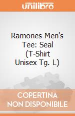 Ramones Men's Tee: Seal (T-Shirt Unisex Tg. L)