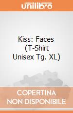 Kiss: Faces (T-Shirt Unisex Tg. XL) giochi