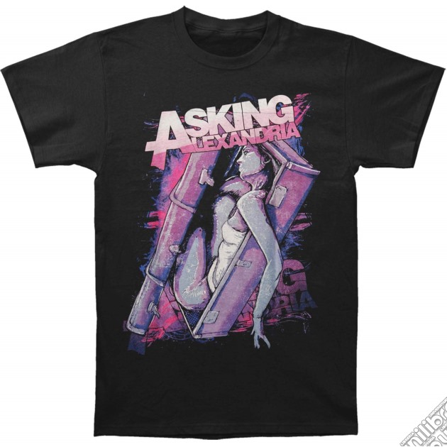Asking Alexandria Men'S Tee: Coffin Girl (Retail Pack) (Small) gioco