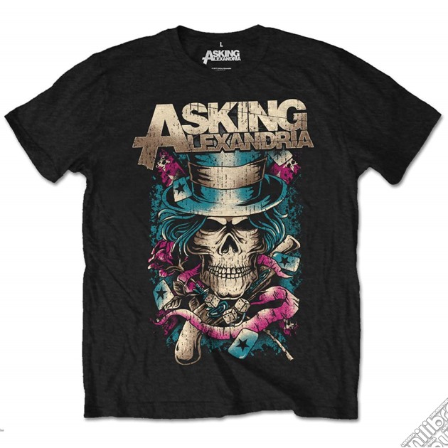 Asking Alexandria: Hat Skull (T-Shirt Unisex Tg. 2XL) gioco