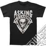 Asking Alexandria: Rock Off - Skull Shield Retail Pack (T-Shirt Unisex Tg. M) giochi