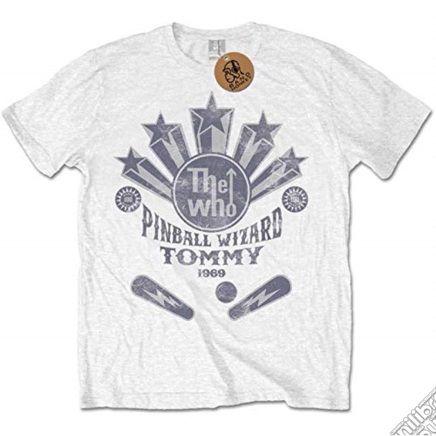 Who (The): Pinball Wizard Flippers (Retail Pack) (T-Shirt Unisex Tg. L) gioco