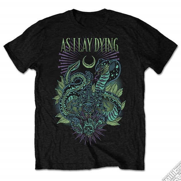 As I Lay Dying Men'S Tee: Cobra (Retail Pack) (Small) gioco