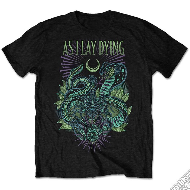 As I Lay Dying Men'S Tee: Cobra (Retail Pack) (X-Large) gioco