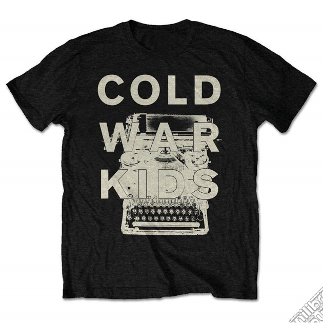 Cold War Kids Men's Tee: Typewriter (Retail Pack) (Medium) gioco