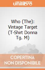 Who (The): Vintage Target (T-Shirt Donna Tg. M) gioco