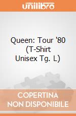 Queen: Tour '80 (T-Shirt Unisex Tg. L) gioco