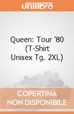 Queen: Tour '80 (T-Shirt Unisex Tg. 2XL) gioco