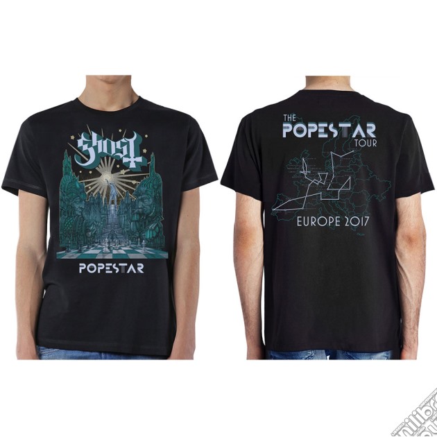 Ghost - Lightbringer Popestar Tour Europe 2017 (T-Shirt Unisex Tg. XL) gioco