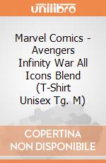 Marvel Comics - Avengers Infinity War All Icons Blend (T-Shirt Unisex Tg. M) gioco