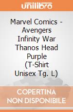 Marvel Comics - Avengers Infinity War Thanos Head Purple (T-Shirt Unisex Tg. L) gioco