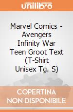 Marvel Comics - Avengers Infinity War Teen Groot Text (T-Shirt Unisex Tg. S) gioco