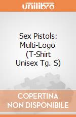 Sex Pistols: Multi-Logo (T-Shirt Unisex Tg. S) gioco