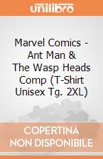 Marvel Comics - Ant Man & The Wasp Heads Comp (T-Shirt Unisex Tg. 2XL) gioco