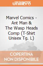 Marvel Comics - Ant Man & The Wasp Heads Comp (T-Shirt Unisex Tg. L) gioco
