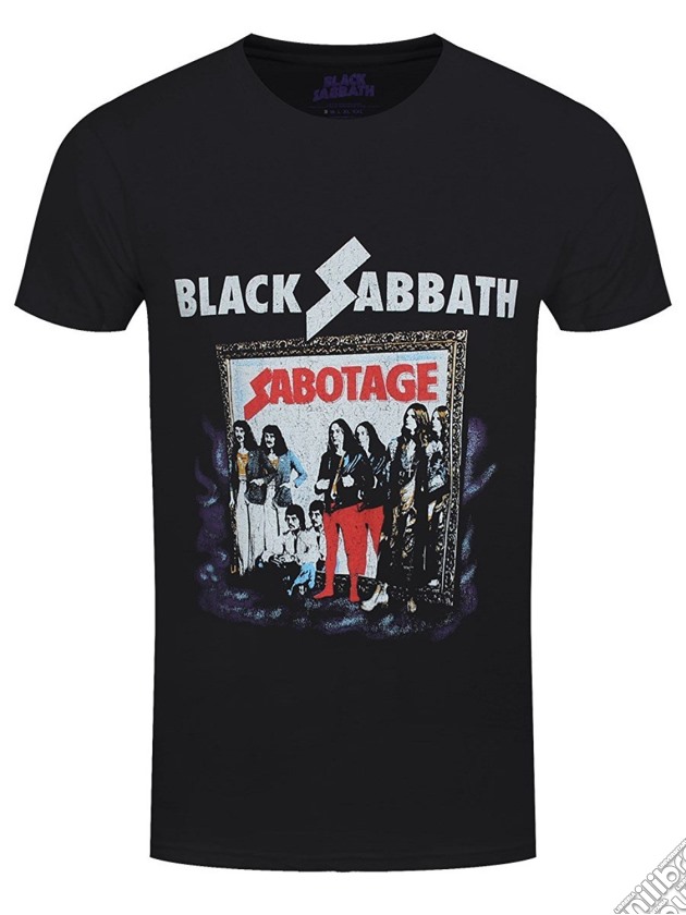 Black Sabbath - Sabotage Vintage (T-Shirt Unisex Tg. 2XL) gioco