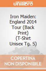 Iron Maiden: England 2014 Tour (Back Print) (T-Shirt Unisex Tg. S) gioco