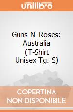 Guns N' Roses: Australia (T-Shirt Unisex Tg. S) gioco