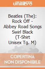 Beatles (The): Rock Off - Abbey Road Songs Swirl Black (T-Shirt Unisex Tg. M) giochi