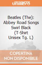 Beatles (The): Abbey Road Songs Swirl Black (T-Shirt Unisex Tg. L) gioco