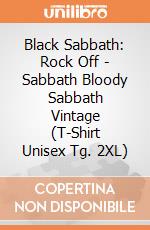 Black Sabbath: Rock Off - Sabbath Bloody Sabbath Vintage (T-Shirt Unisex Tg. 2XL) giochi