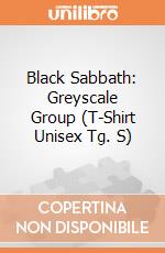 Black Sabbath: Greyscale Group (T-Shirt Unisex Tg. S) gioco