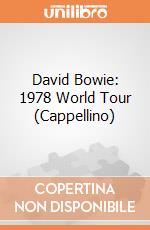 David Bowie: 1978 World Tour (Cappellino) gioco