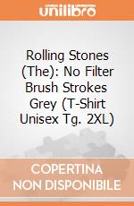 Rolling Stones (The): No Filter Brush Strokes Grey (T-Shirt Unisex Tg. 2XL) gioco