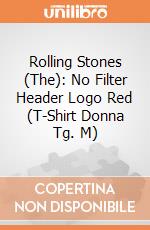 Rolling Stones (The): No Filter Header Logo Red (T-Shirt Donna Tg. M) gioco