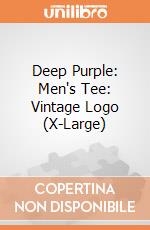 Deep Purple: Men's Tee: Vintage Logo (X-Large) giochi