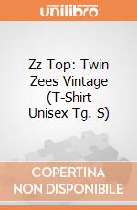 Zz Top: Twin Zees Vintage (T-Shirt Unisex Tg. S) gioco di Terminal Video