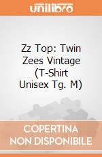Zz Top: Twin Zees Vintage (T-Shirt Unisex Tg. M) gioco di Terminal Video