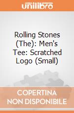 Rolling Stones (The): Men's Tee: Scratched Logo (Small) gioco