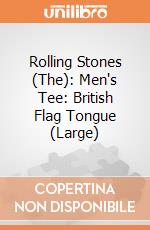Rolling Stones (The): Men's Tee: British Flag Tongue (Large) gioco