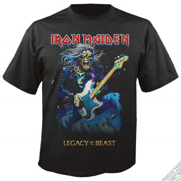 Iron Maiden: Eddie On Bass (T-Shirt Unisex Tg. M) gioco