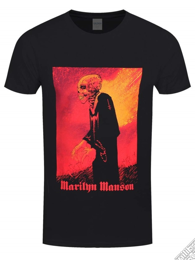 Marilyn Manson - Mad Monk (T-Shirt Unisex Tg. L) gioco