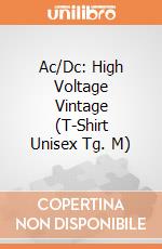 Ac/Dc: High Voltage Vintage (T-Shirt Unisex Tg. M) gioco