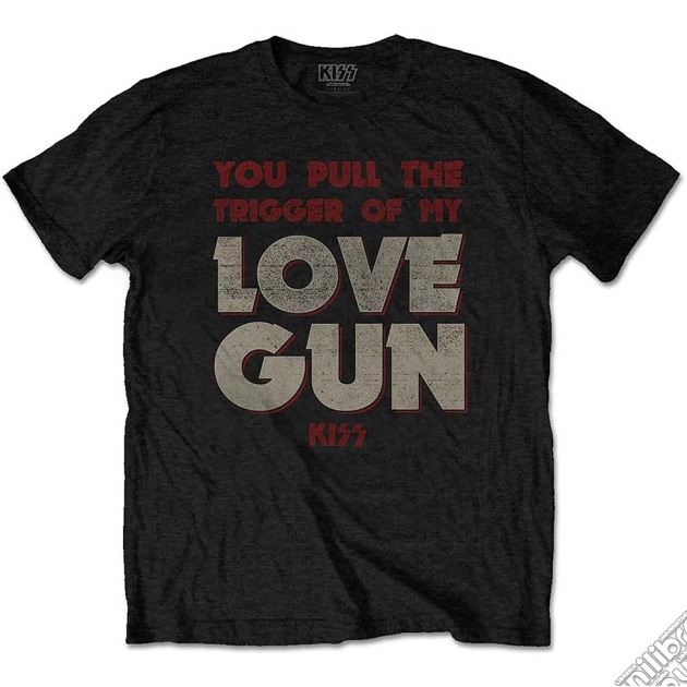 Kiss - Pull The Trigger (T-Shirt Unisex Tg. M) gioco