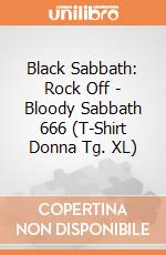 Black Sabbath: Rock Off - Bloody Sabbath 666 (T-Shirt Donna Tg. XL) giochi