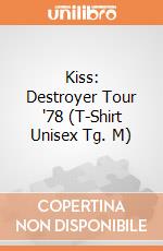 Kiss: Destroyer Tour '78 (T-Shirt Unisex Tg. M) gioco