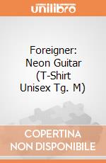Foreigner: Neon Guitar (T-Shirt Unisex Tg. M) gioco