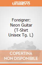 Foreigner: Neon Guitar (T-Shirt Unisex Tg. L) gioco