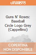Guns N' Roses: Baseball Circle Logo Grey (Cappellino) gioco di Terminal Video